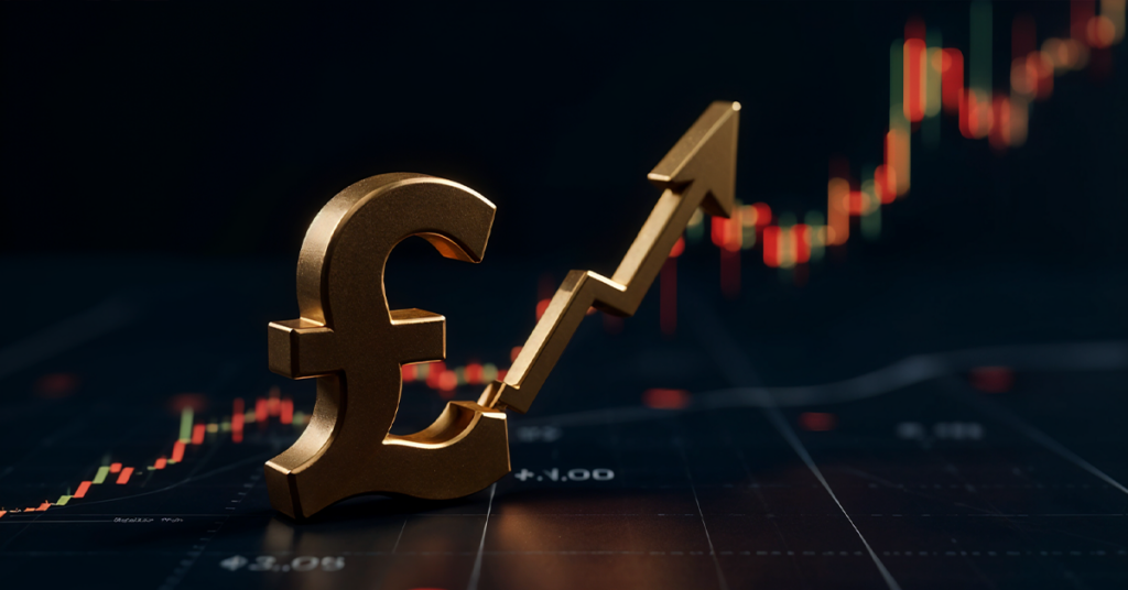 The British Pound Rises to the Highest Level Against the US Dollar in Eight Months